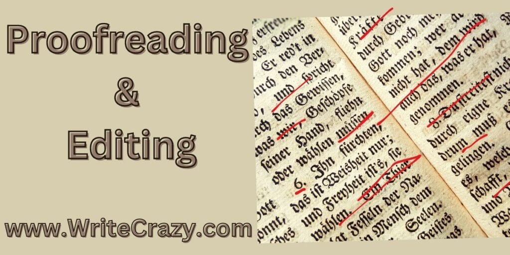 Proofreading & Editing