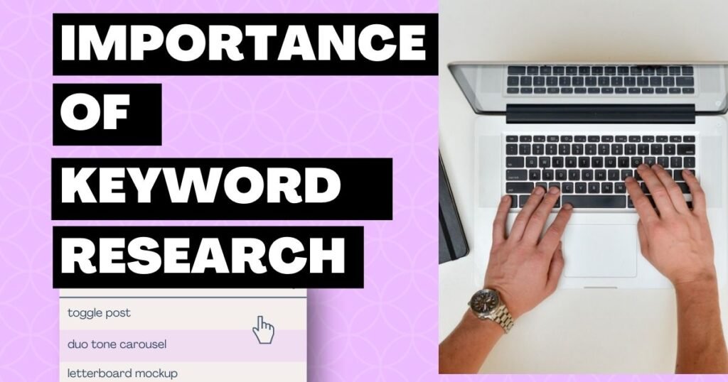 Keyword research and its importance in content writing