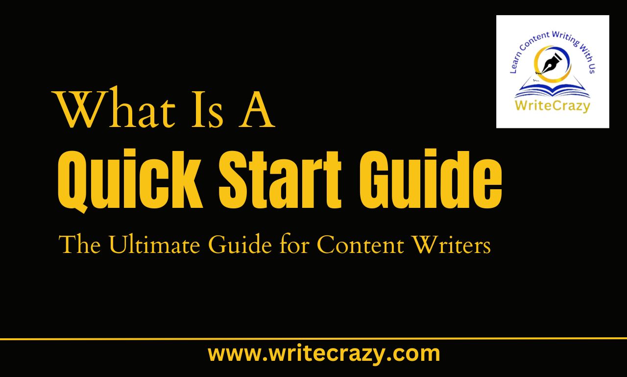 What Is A Quick Start Guide and How It Works