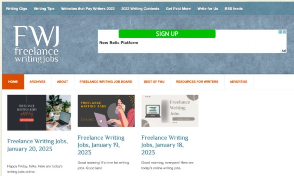 Freelance writing jobs to find entry level  copywriting jobs